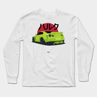 Nissan GTR "Hulk Japanese" Long Sleeve T-Shirt